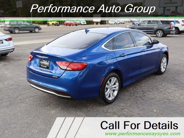 used 2016 Chrysler 200 car, priced at $10,988