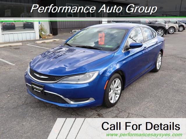 used 2016 Chrysler 200 car, priced at $10,988