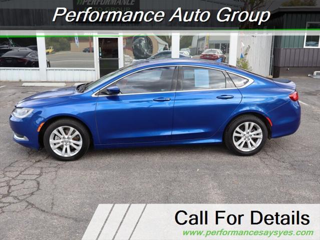 used 2016 Chrysler 200 car, priced at $10,988