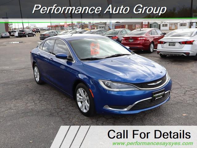 used 2016 Chrysler 200 car, priced at $10,988