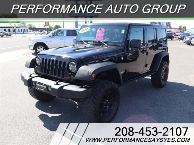 used 2013 Jeep Wrangler Unlimited car, priced at $19,999