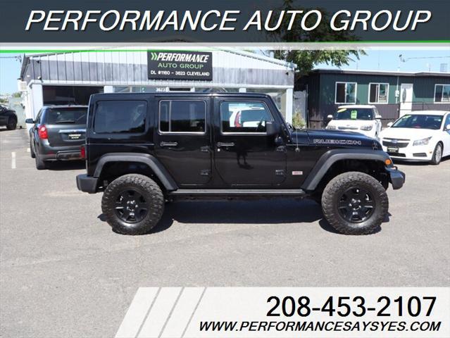used 2013 Jeep Wrangler Unlimited car, priced at $19,999