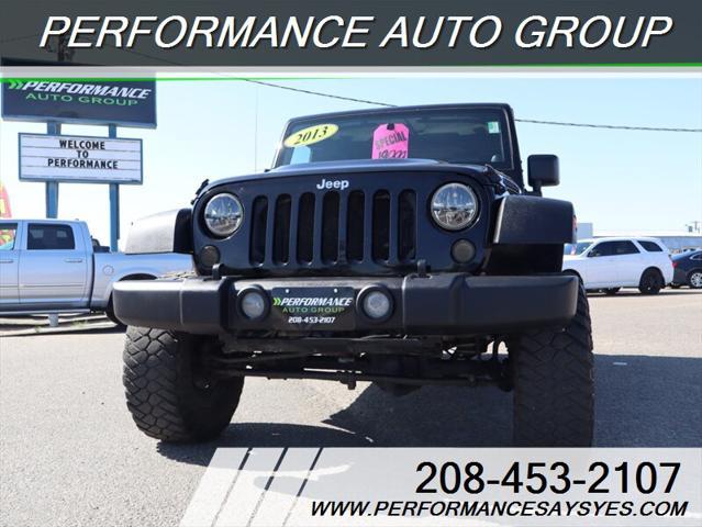 used 2013 Jeep Wrangler Unlimited car, priced at $19,999