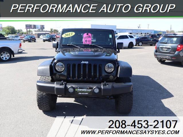 used 2013 Jeep Wrangler Unlimited car, priced at $19,999