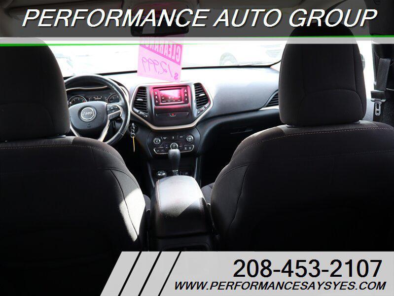 used 2016 Jeep Cherokee car, priced at $12,999