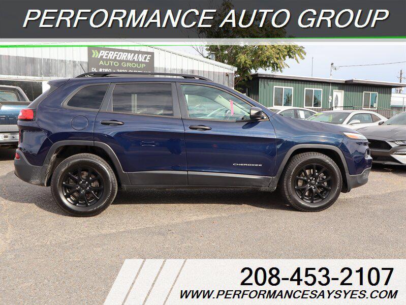 used 2016 Jeep Cherokee car, priced at $12,999