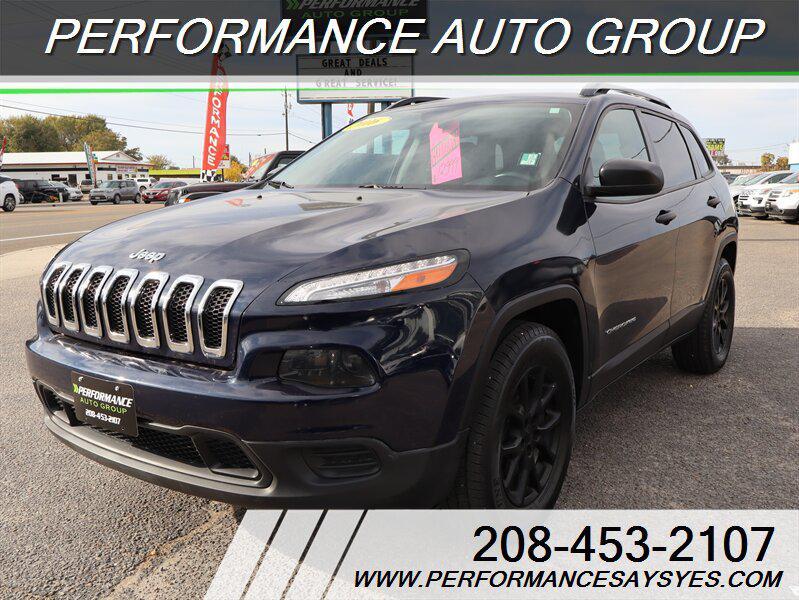 used 2016 Jeep Cherokee car, priced at $12,999