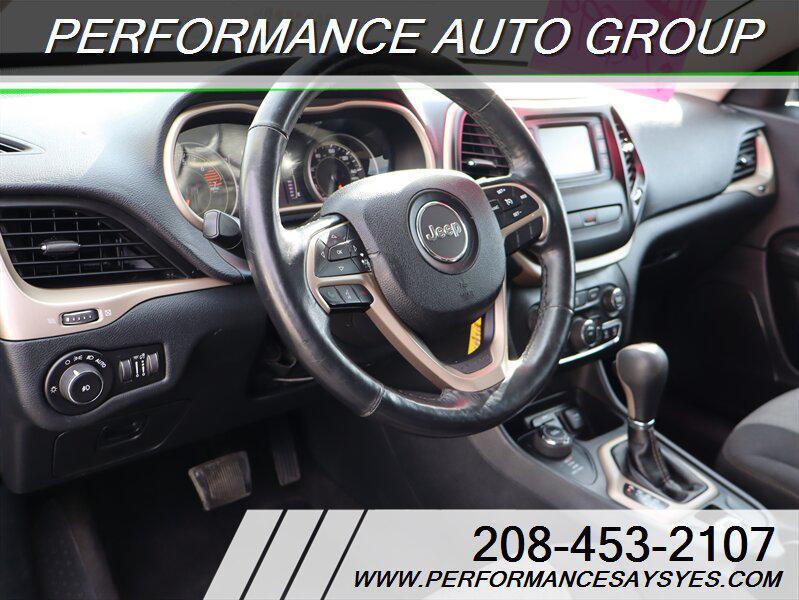 used 2016 Jeep Cherokee car, priced at $12,999