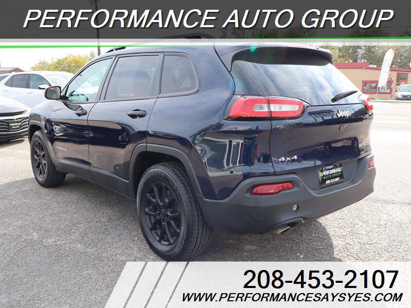 used 2016 Jeep Cherokee car, priced at $12,999