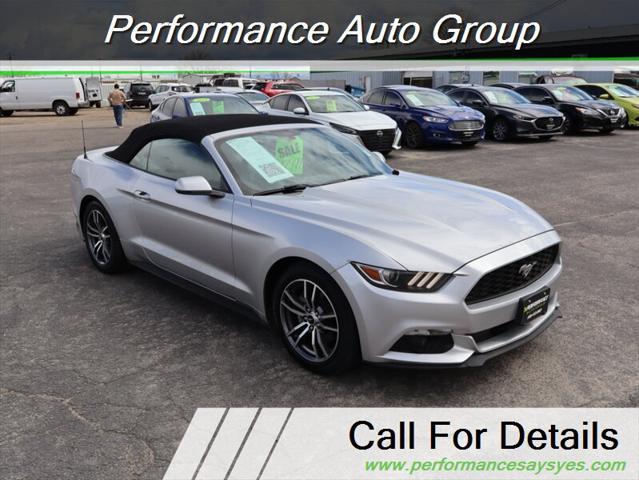 used 2017 Ford Mustang car, priced at $16,977