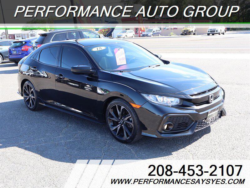 used 2018 Honda Civic car, priced at $19,999