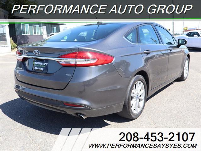 used 2017 Ford Fusion car, priced at $12,999