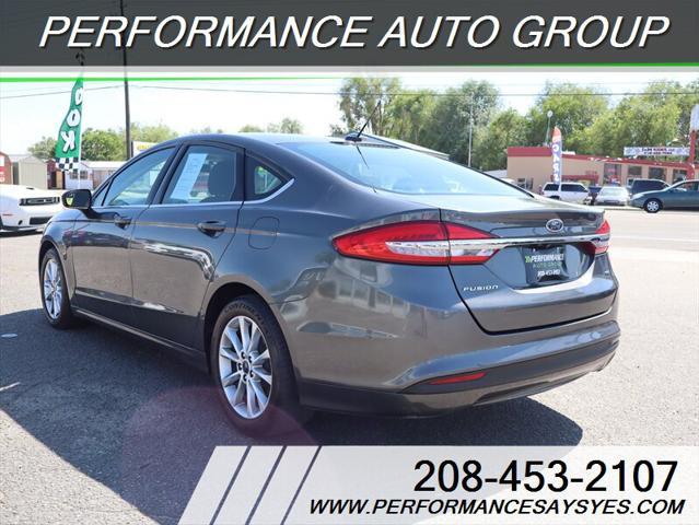 used 2017 Ford Fusion car, priced at $12,999