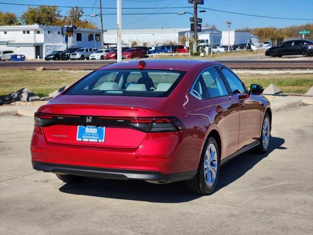 used 2024 Honda Accord car, priced at $25,500