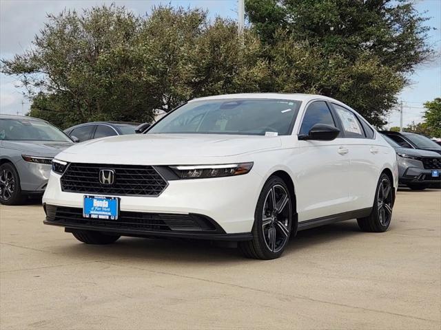 new 2025 Honda Accord Hybrid car, priced at $33,799