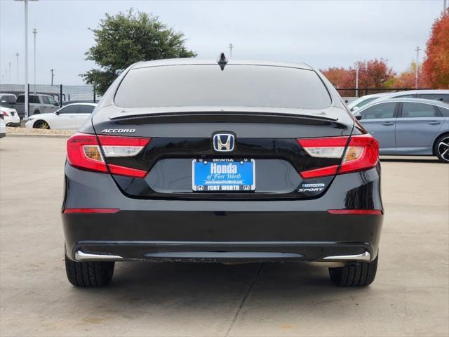 used 2022 Honda Accord Hybrid car, priced at $26,500