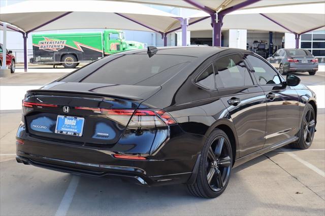 used 2024 Honda Accord Hybrid car, priced at $33,500