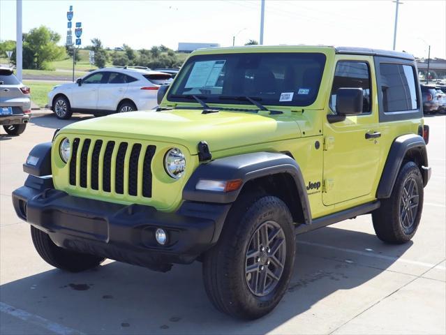 used 2024 Jeep Wrangler car, priced at $33,400