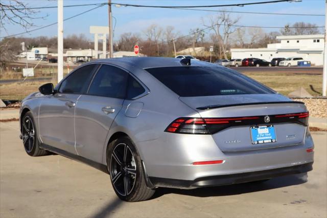 used 2024 Honda Accord Hybrid car, priced at $28,900