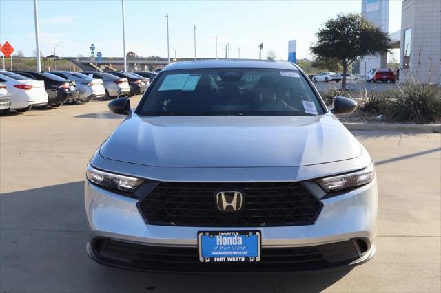 used 2024 Honda Accord Hybrid car, priced at $28,900