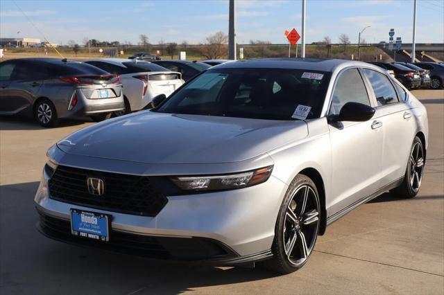 used 2024 Honda Accord Hybrid car, priced at $28,900