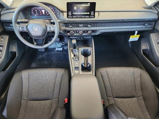 new 2025 Honda Accord car, priced at $30,905