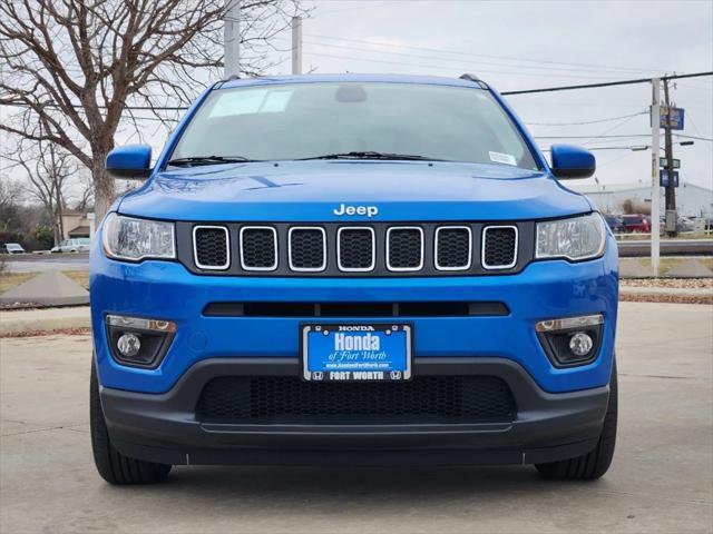 used 2021 Jeep Compass car, priced at $17,600