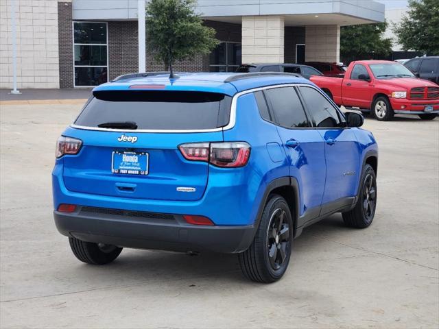 used 2021 Jeep Compass car, priced at $17,600