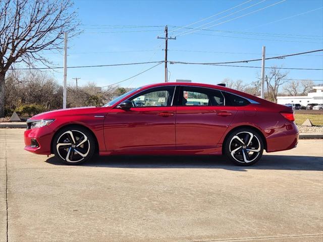 used 2022 Honda Accord Hybrid car, priced at $24,900