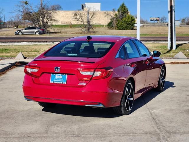 used 2022 Honda Accord Hybrid car, priced at $24,900