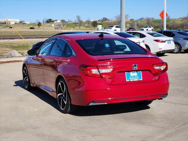 used 2022 Honda Accord Hybrid car, priced at $24,900