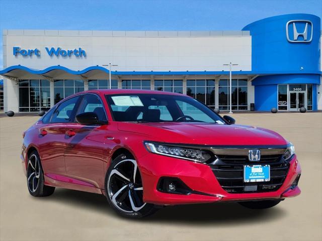 used 2022 Honda Accord Hybrid car, priced at $24,900