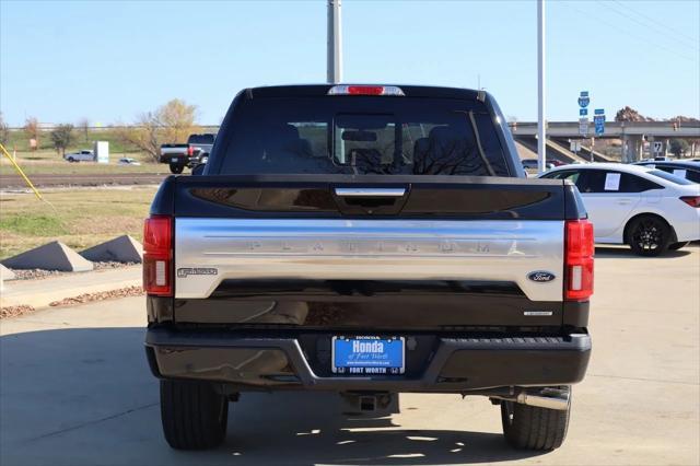 used 2018 Ford F-150 car, priced at $34,300