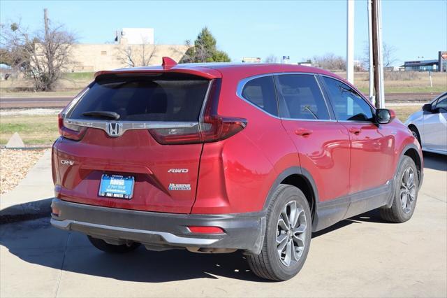 used 2021 Honda CR-V car, priced at $26,900