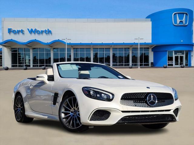 used 2018 Mercedes-Benz SL 550 car, priced at $46,000