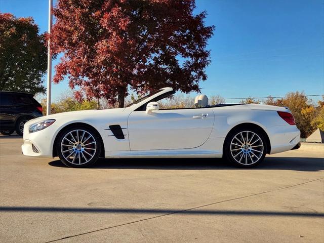 used 2018 Mercedes-Benz SL 550 car, priced at $46,000