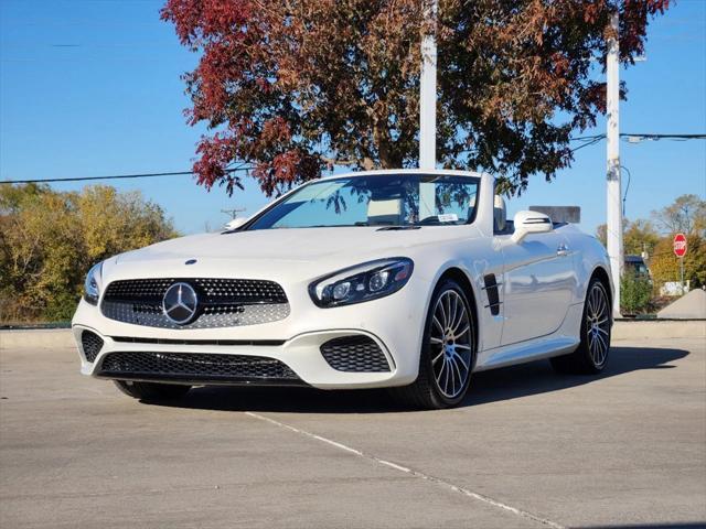 used 2018 Mercedes-Benz SL 550 car, priced at $46,000