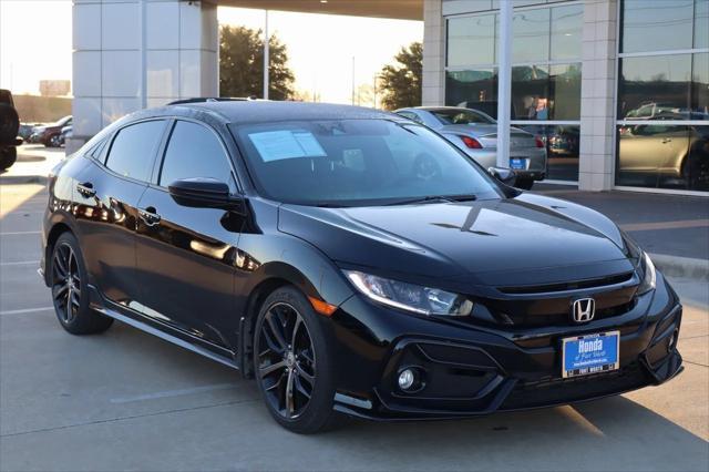 used 2021 Honda Civic car, priced at $22,900