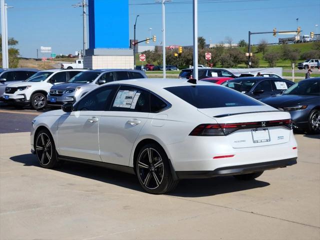 new 2024 Honda Accord Hybrid car, priced at $33,075