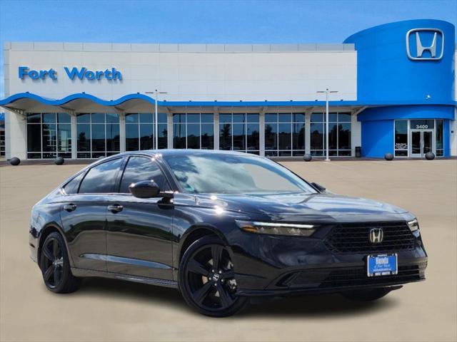 new 2024 Honda Accord Hybrid car, priced at $34,356