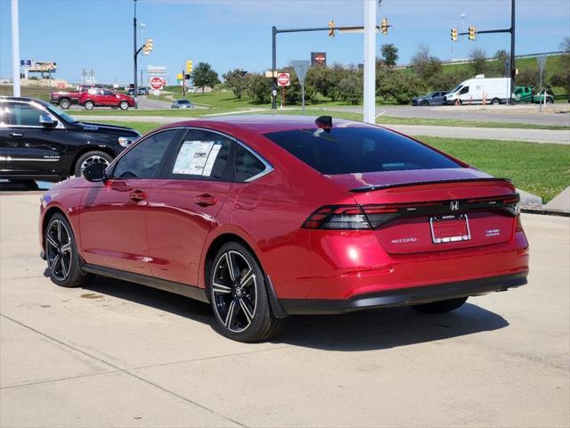 new 2024 Honda Accord Hybrid car, priced at $33,075