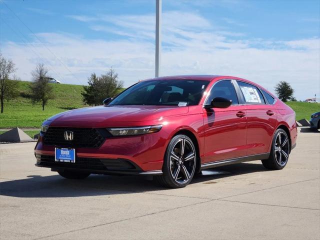 new 2024 Honda Accord Hybrid car, priced at $33,075