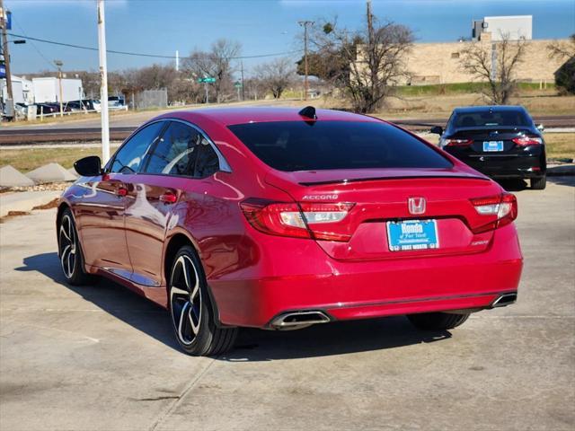 used 2022 Honda Accord car, priced at $26,200