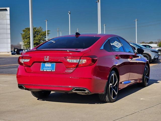 used 2022 Honda Accord car, priced at $26,200