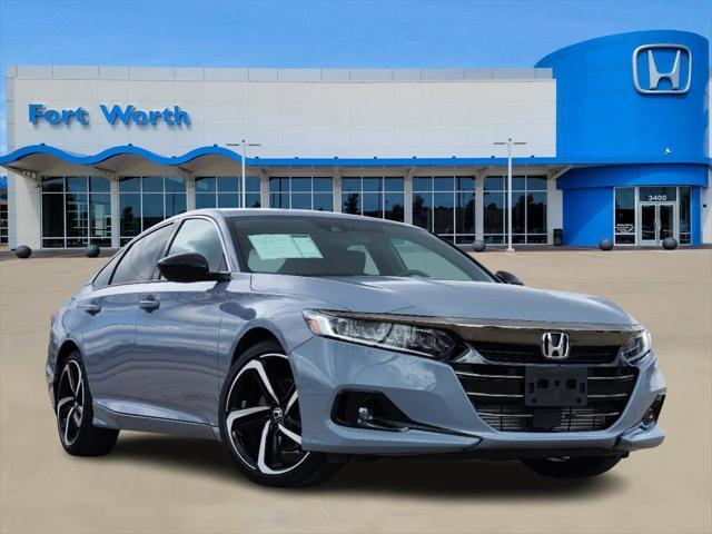 used 2021 Honda Accord car, priced at $27,700