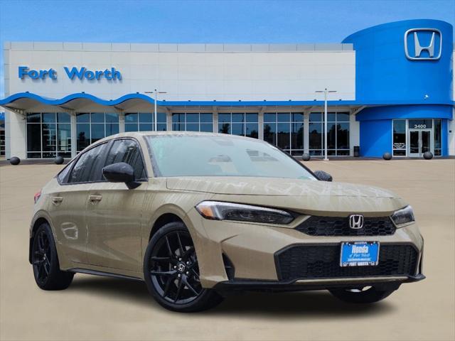 new 2025 Honda Civic car, priced at $30,270