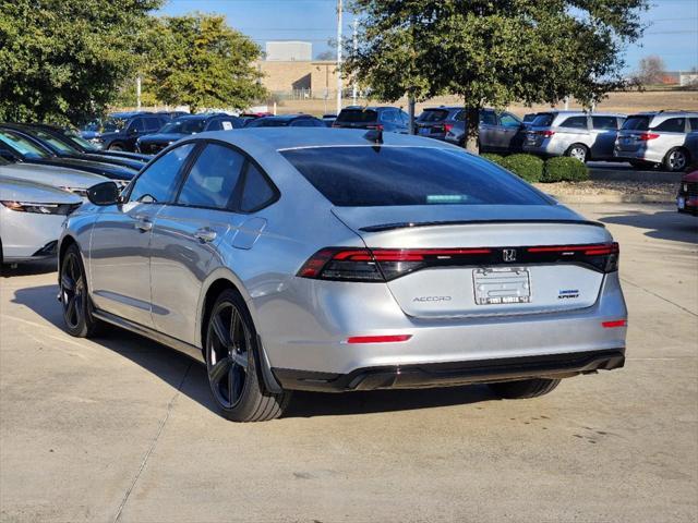 new 2025 Honda Accord Hybrid car, priced at $34,830