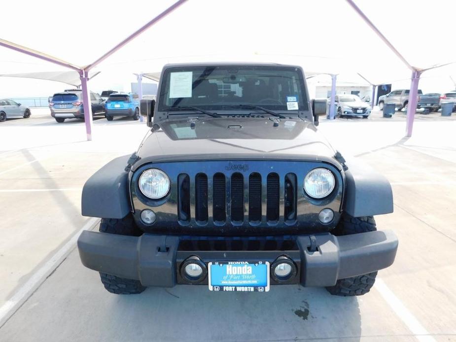 used 2016 Jeep Wrangler car, priced at $23,250
