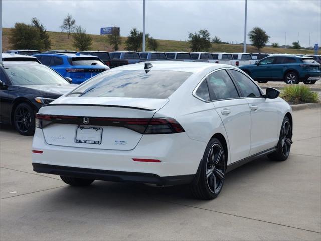 new 2025 Honda Accord Hybrid car, priced at $33,799