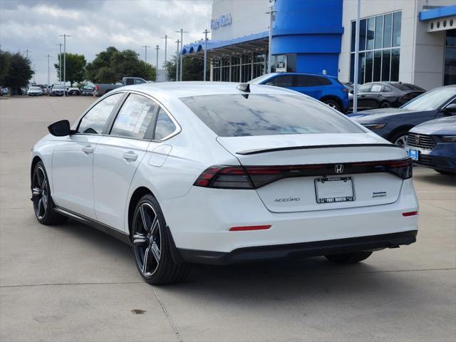 new 2025 Honda Accord Hybrid car, priced at $33,799